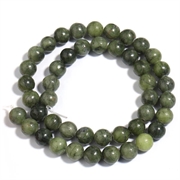 Grøn Southern Jade. Naturlig. 6 mm streng